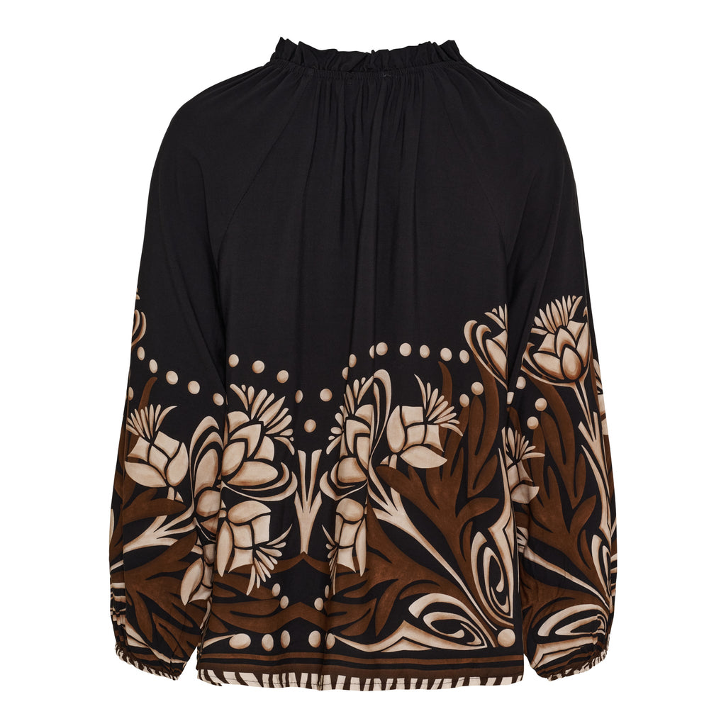 MARTA DU CHATEAU - SKJORTE - OCTAVIA 003B - BLACK