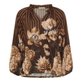 MARTA DU CHATEAU - SKJORTE - OCTAVIA 003B -  MARRONE6022