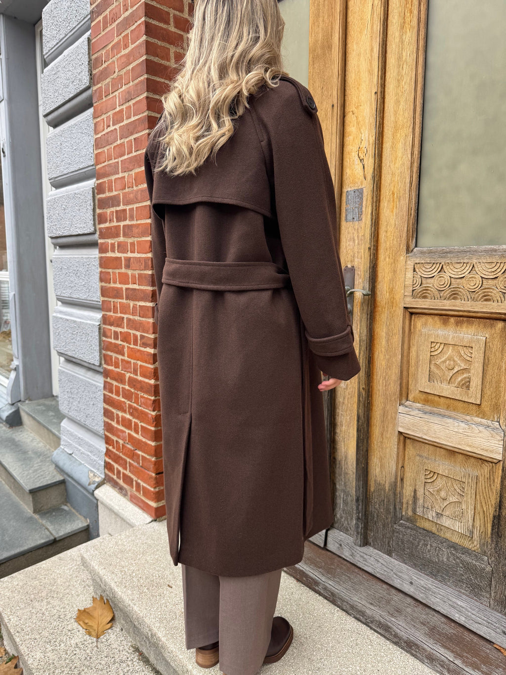ONLY - FRAKKE - DEAR-TRILLION 15344734 - CHOCOLATE BROWN MELANGE