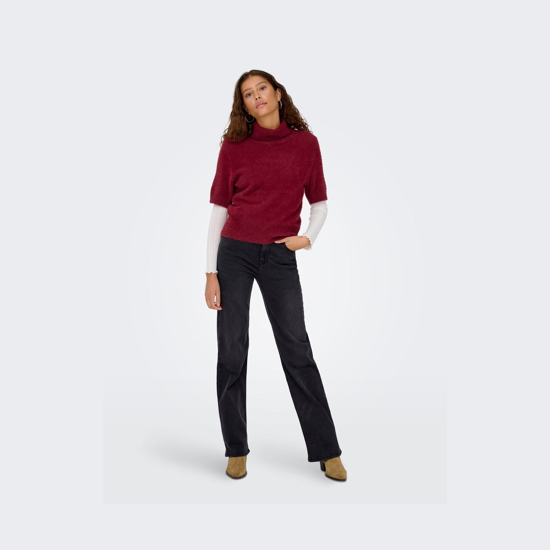 ONLY - TOP - PIUMO 15364467 - CABERNET