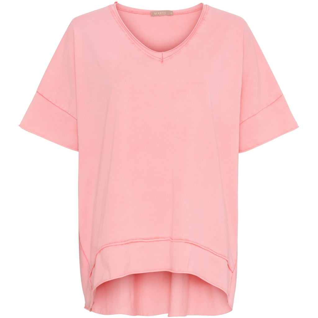 MARTA DU CHATEAU - T-SHIRT - JANNA 2436 - CORALLO