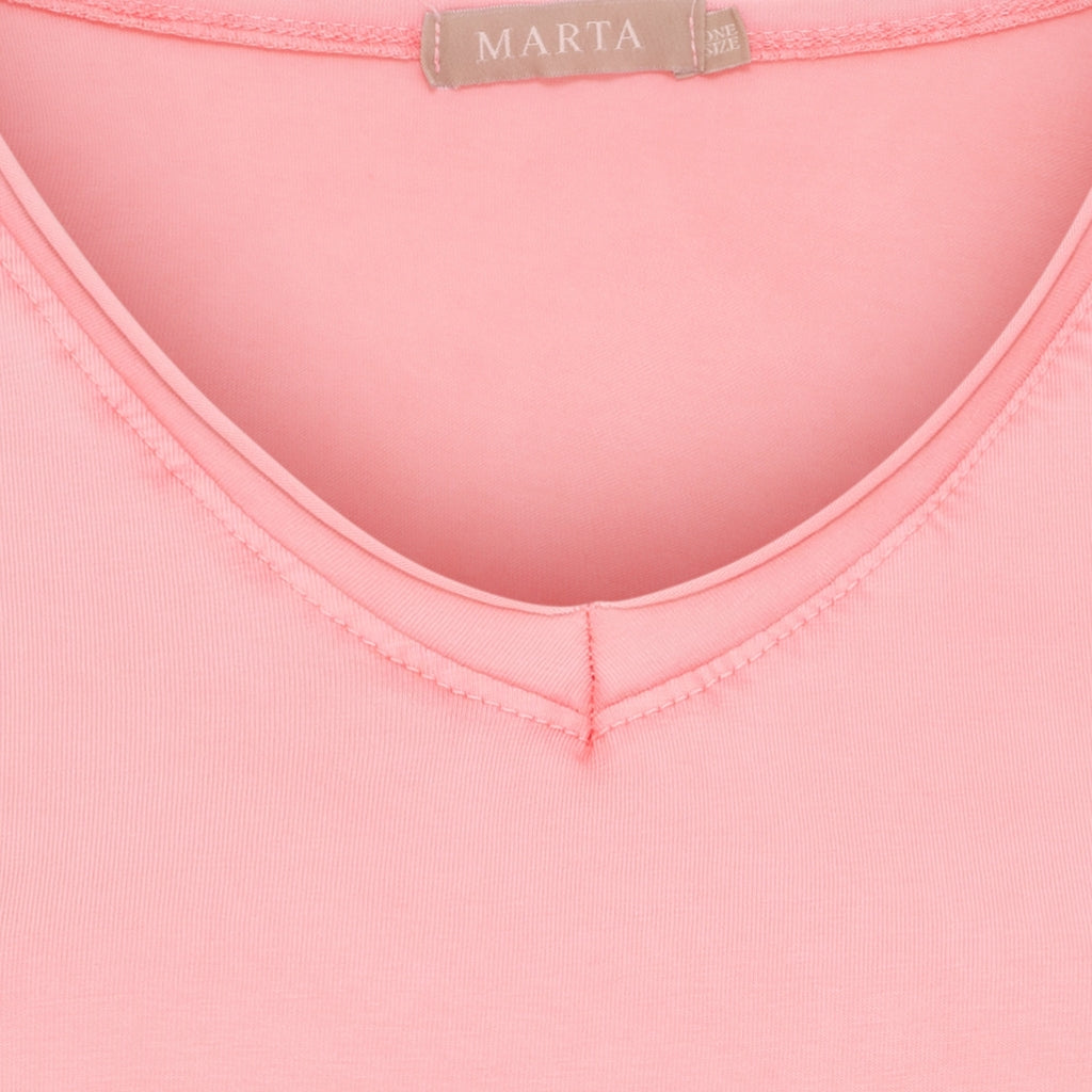 MARTA DU CHATEAU - T-SHIRT - JANNA 2436 - CORALLO