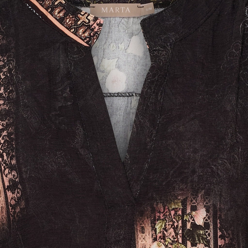 MARTA DU CHATEAU - KJOLE - GOLDIE 7474 - NERO5295