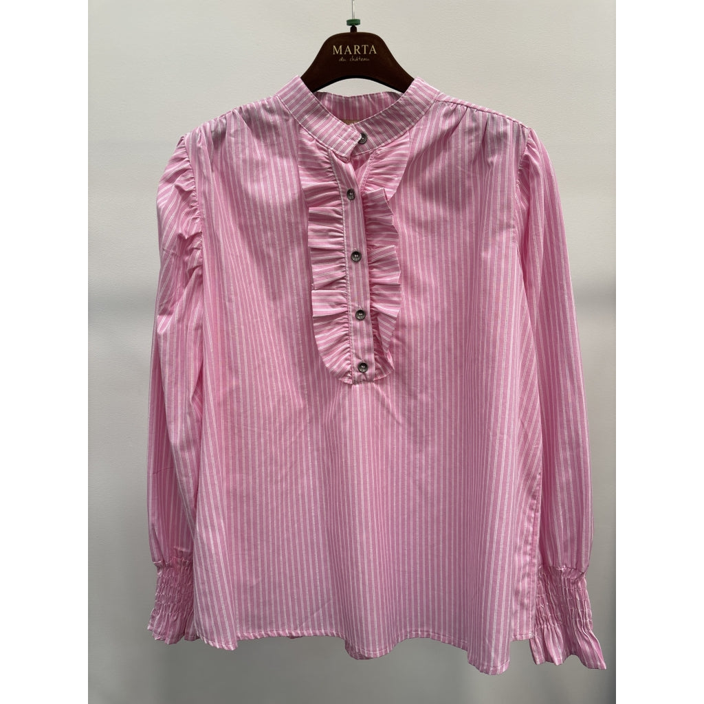 MARTA DU CHATEAU - SKJORTE - MARGAUX 6811 - ROSA
