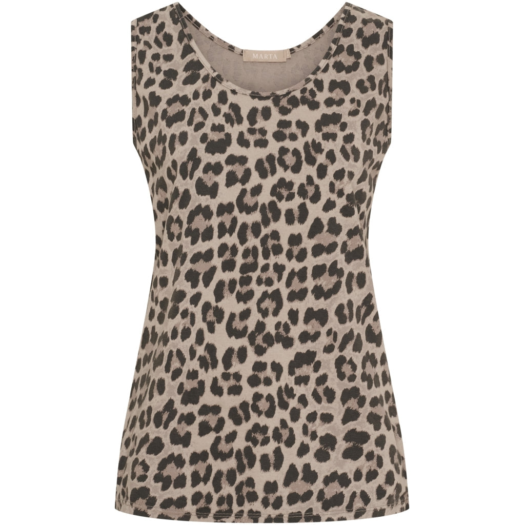 MARTA DU CHATEAU - TOP - ANGELINE 2499 - BEIGE CAMO