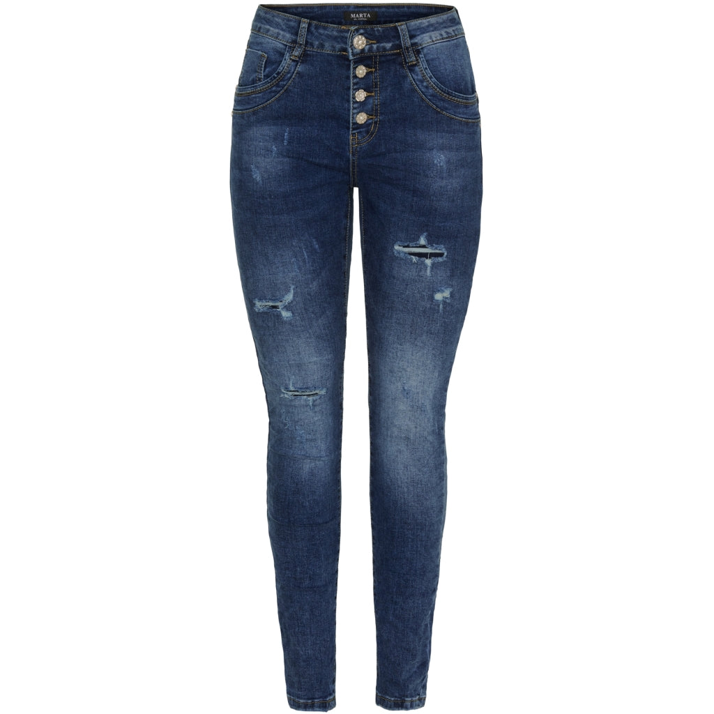 MARTA DU CHATEAU - JEANS - AMALIA MDC175-26166 - DENIM BLUE