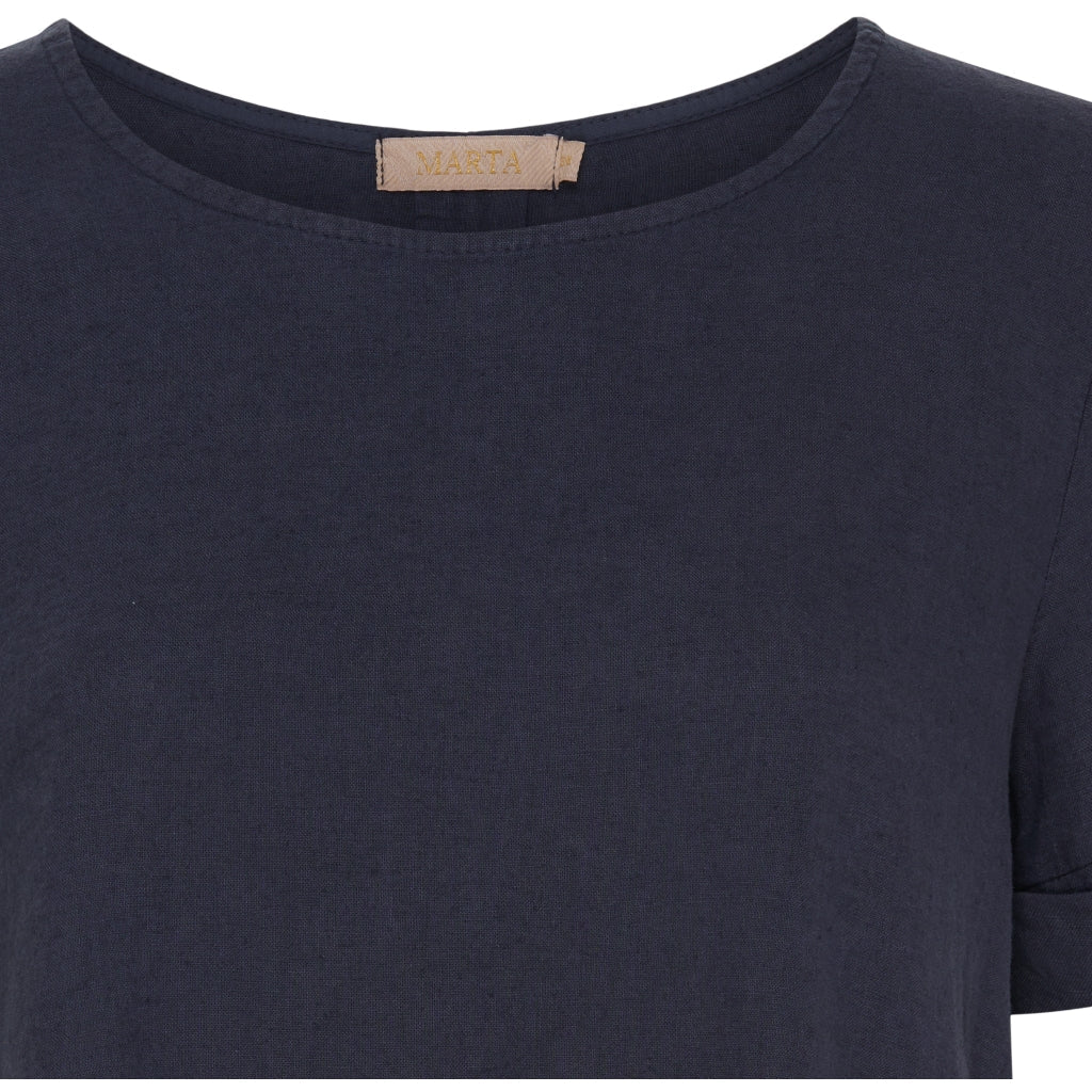 MARTA DU CHATEAU - BLUSE - NATALIE - 83893 NAVY