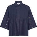 CONTINUE - SKJORTE - KLARA 14935 - NAVY BLUE