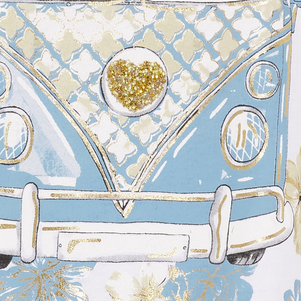MARTA DU CHATEAU - T-SHIRT - MARIE 1535 - WHITE VW CELESTE
