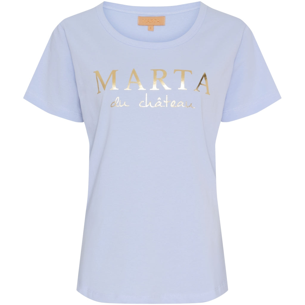 MARTA DU CHATEAU - T-SHIRT - JEANETTE MT-002 - LIGHT BLUE
