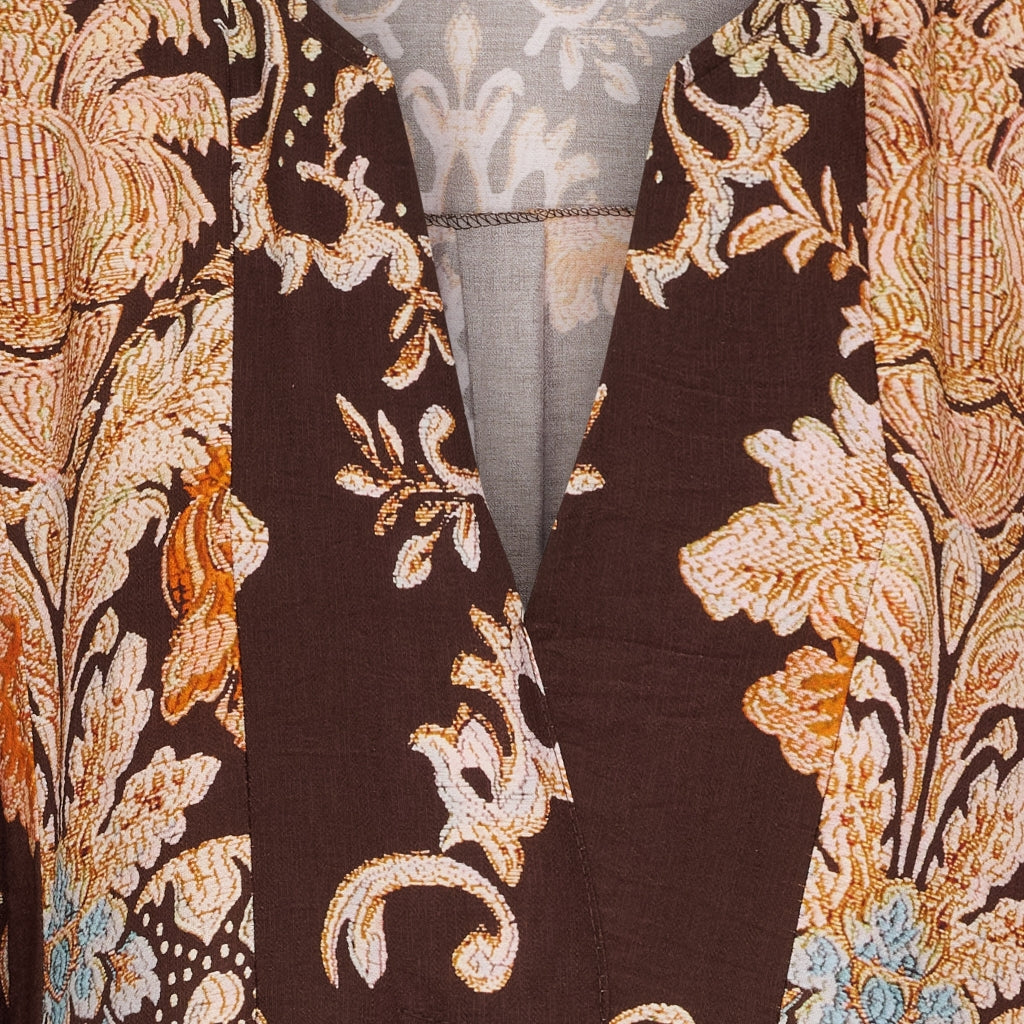 MARTA DU CHATEAU - KJOLE - PARSLEY 7622 - MARRONE