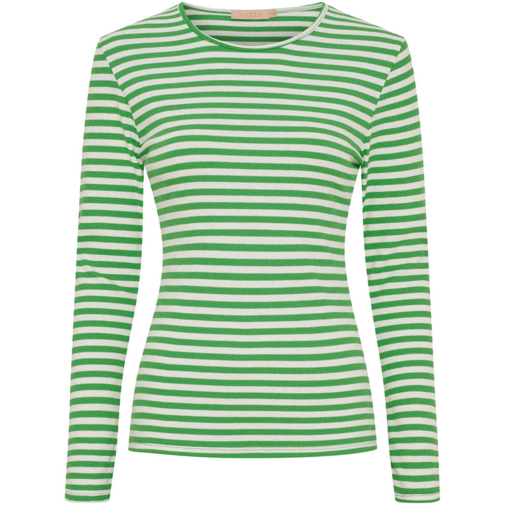 MARTA DU CHATEAU - BLUSE - JOSIANE 49066 - MENTA/GREGGIO