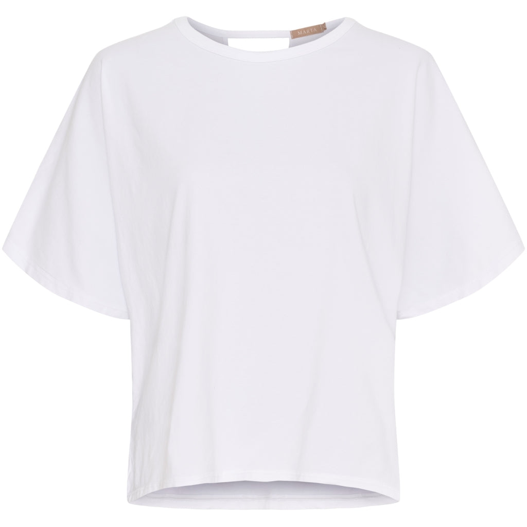 MARTA DU CHATEAU - T-SHIRT - TINKA 258635 - HVID