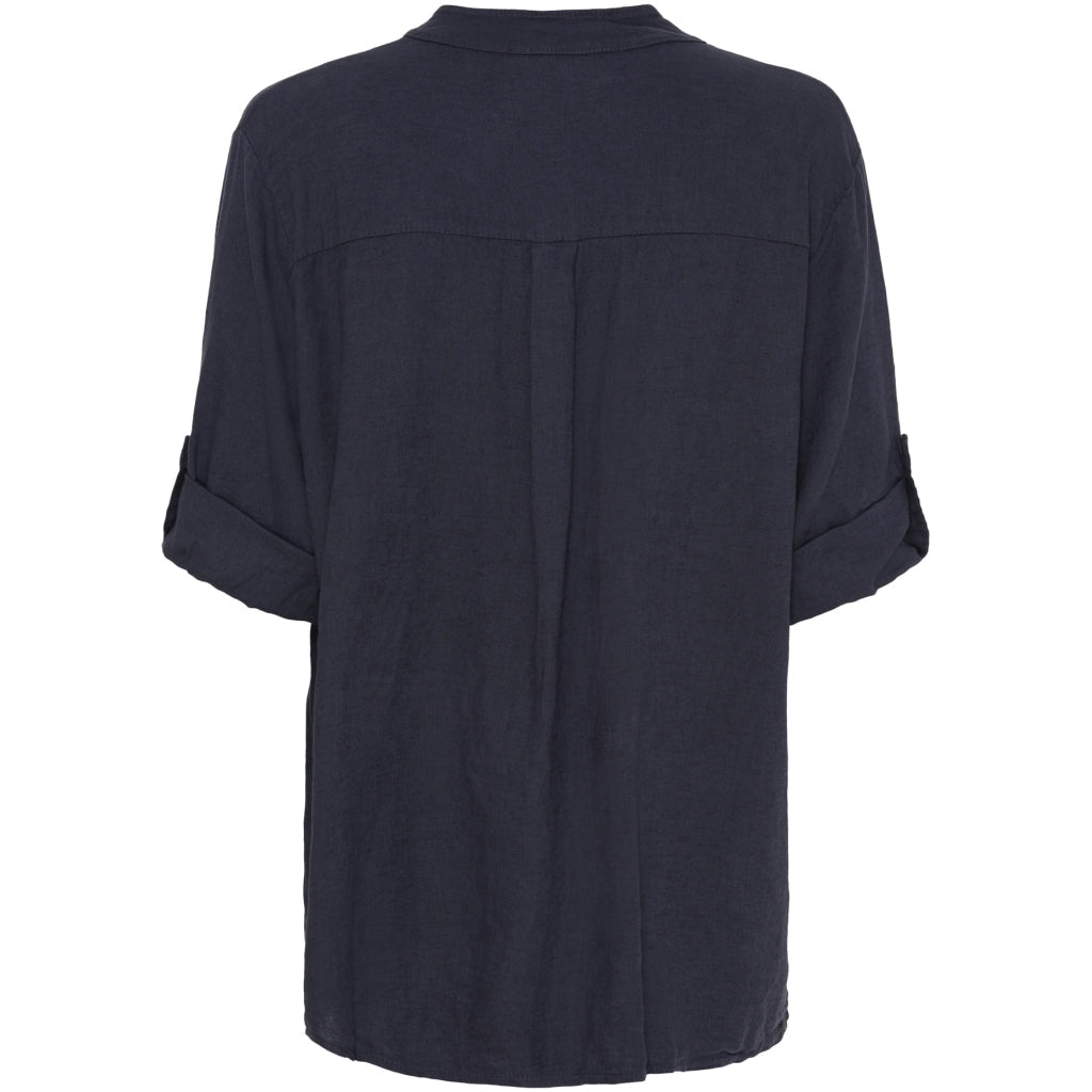 MARTA DU CHATEAU - SKJORTE - BONNIE - 85137 - NAVY 5512