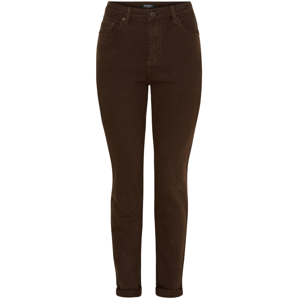MARTA DU CHATEAU - JEANS - NAT MDC224-8714 - BROWN