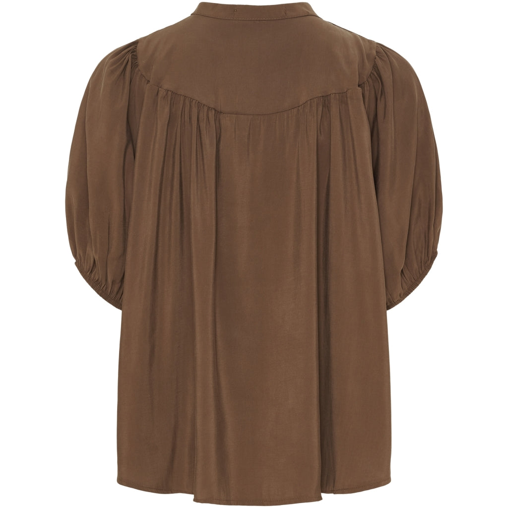 MARTA DU CHATEAU - BLUSE - MELODIE 58210 - BROWN276