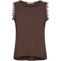 MARTA DU CHATEAU - TOP - HOLLY 258355 - COLD BROWN