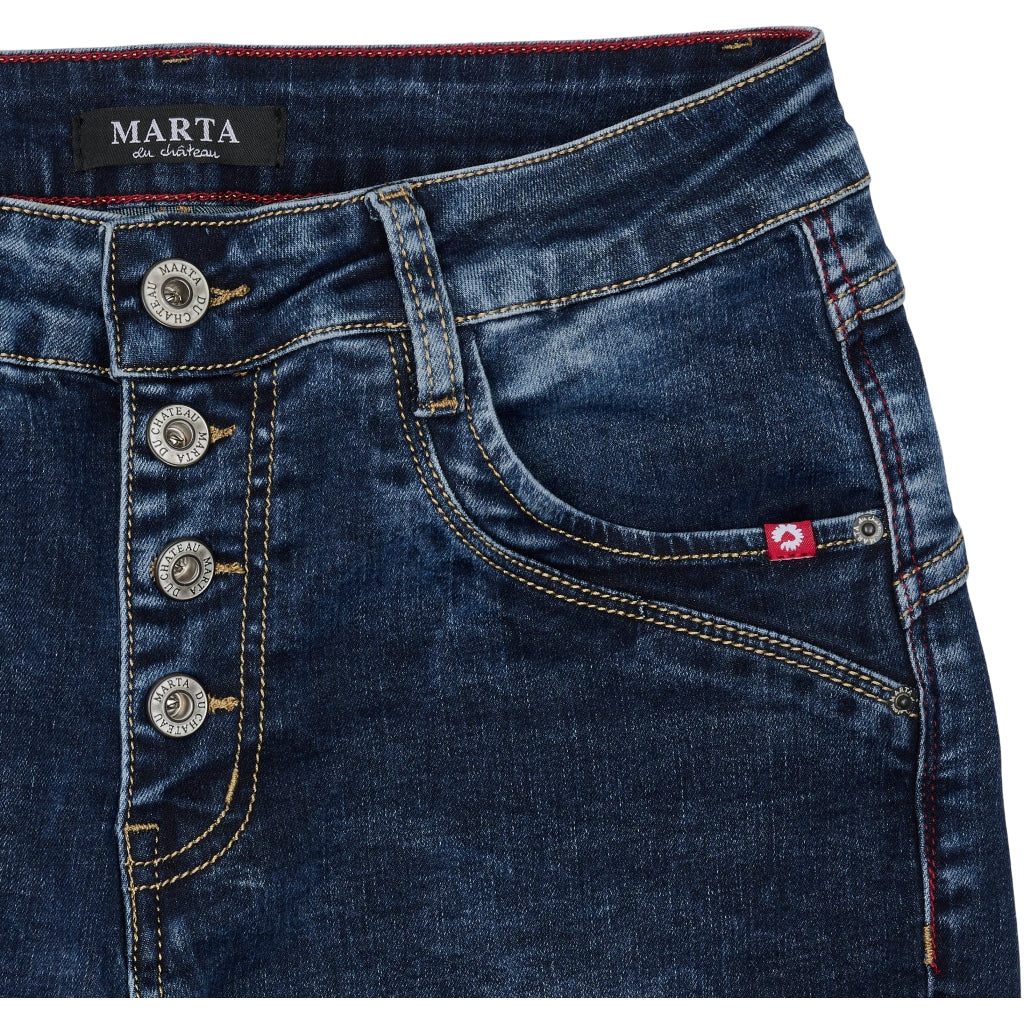 MARTA DU CHATEAU - JEANS - EMMA MDC103-D - DENIM