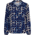 MARTA DU CHATEAU - SKJORTE - LILOU 6528 - BLUE SCURO