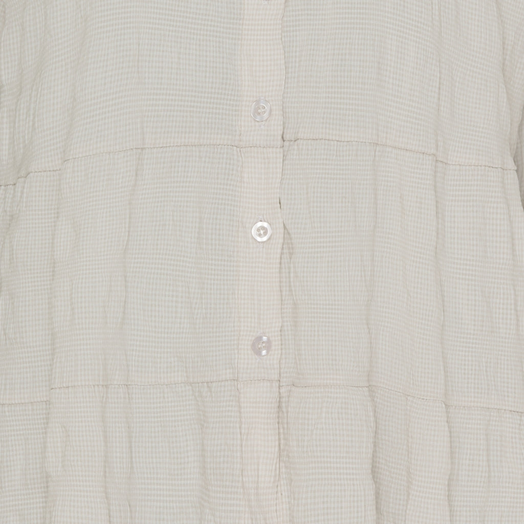 MARTA DU CHATEAU - SKJORTE - NAMOI 3182 - BEIGE