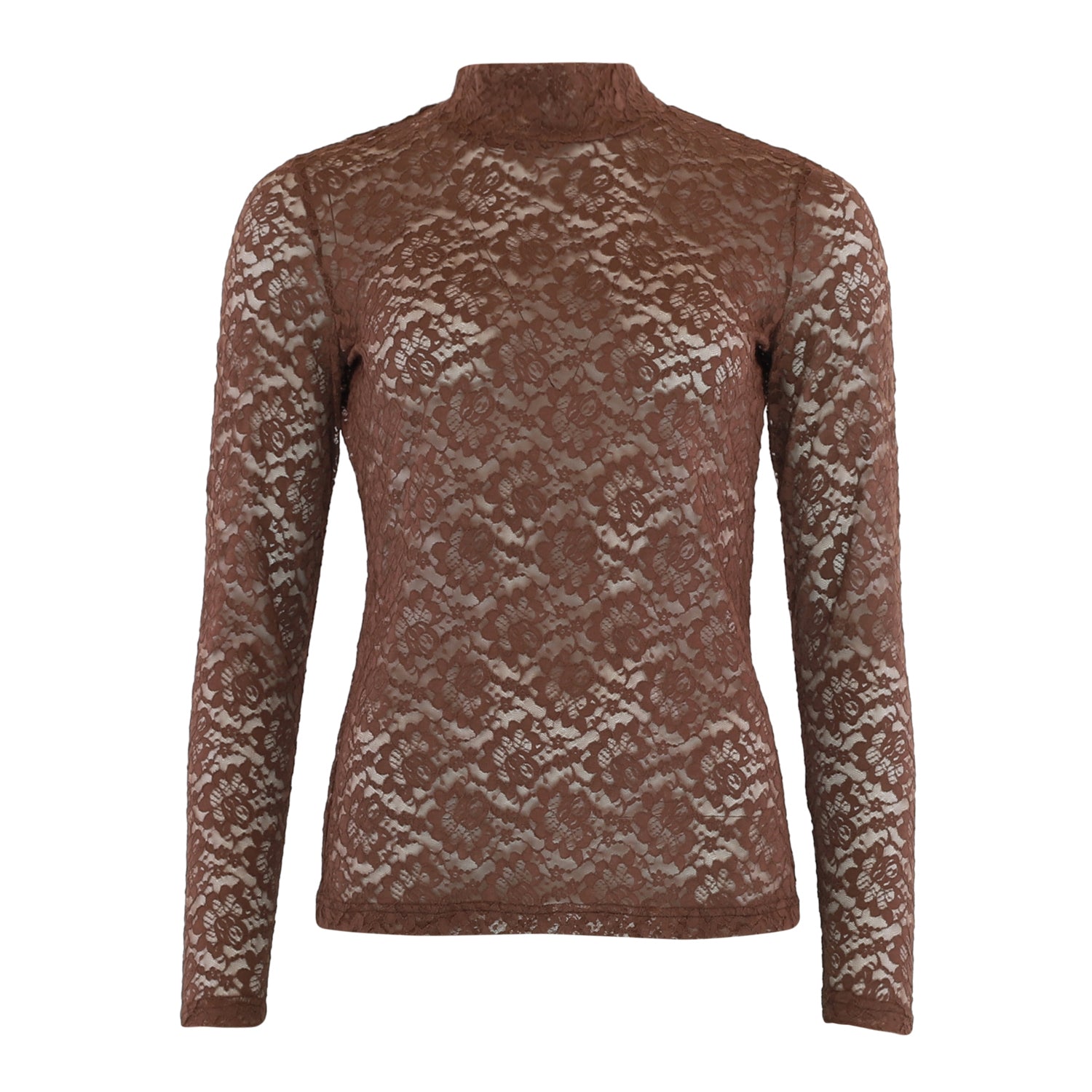 CONTINUE - BLUSE - ALBERTE 15069 - BROWN