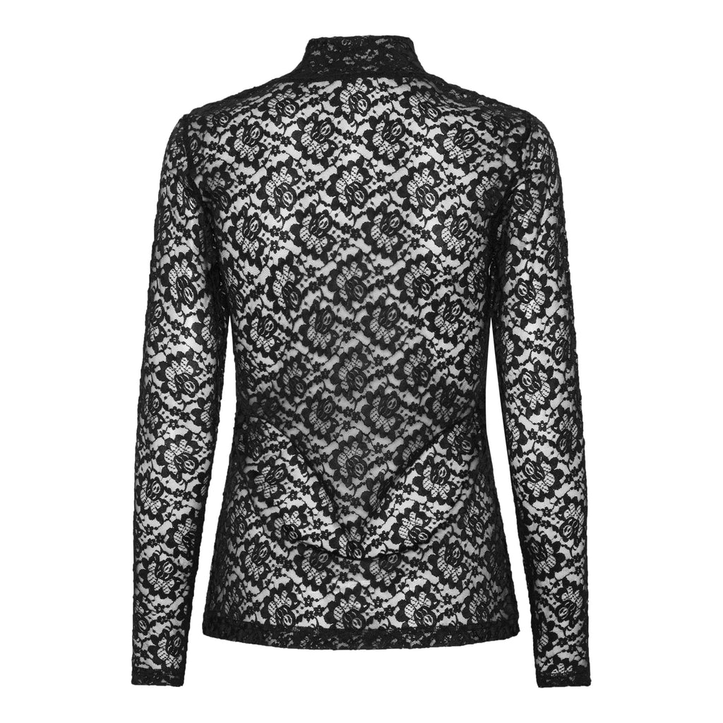 CONTINUE - BLUSE - ALBERTE 15069 - SORT