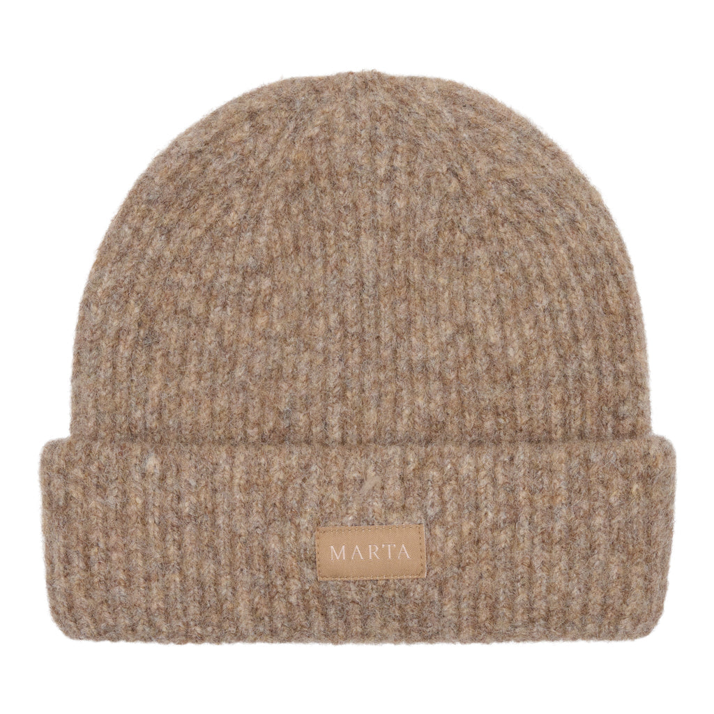 MARTA DU CHATEAU - RIB BEANIE - 151512 - FANGO