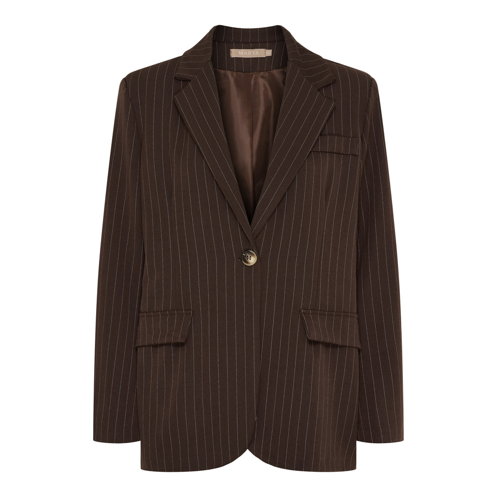 MARTA DU CHATEAU - BLAZER - DAMIANA 15502 - MORO