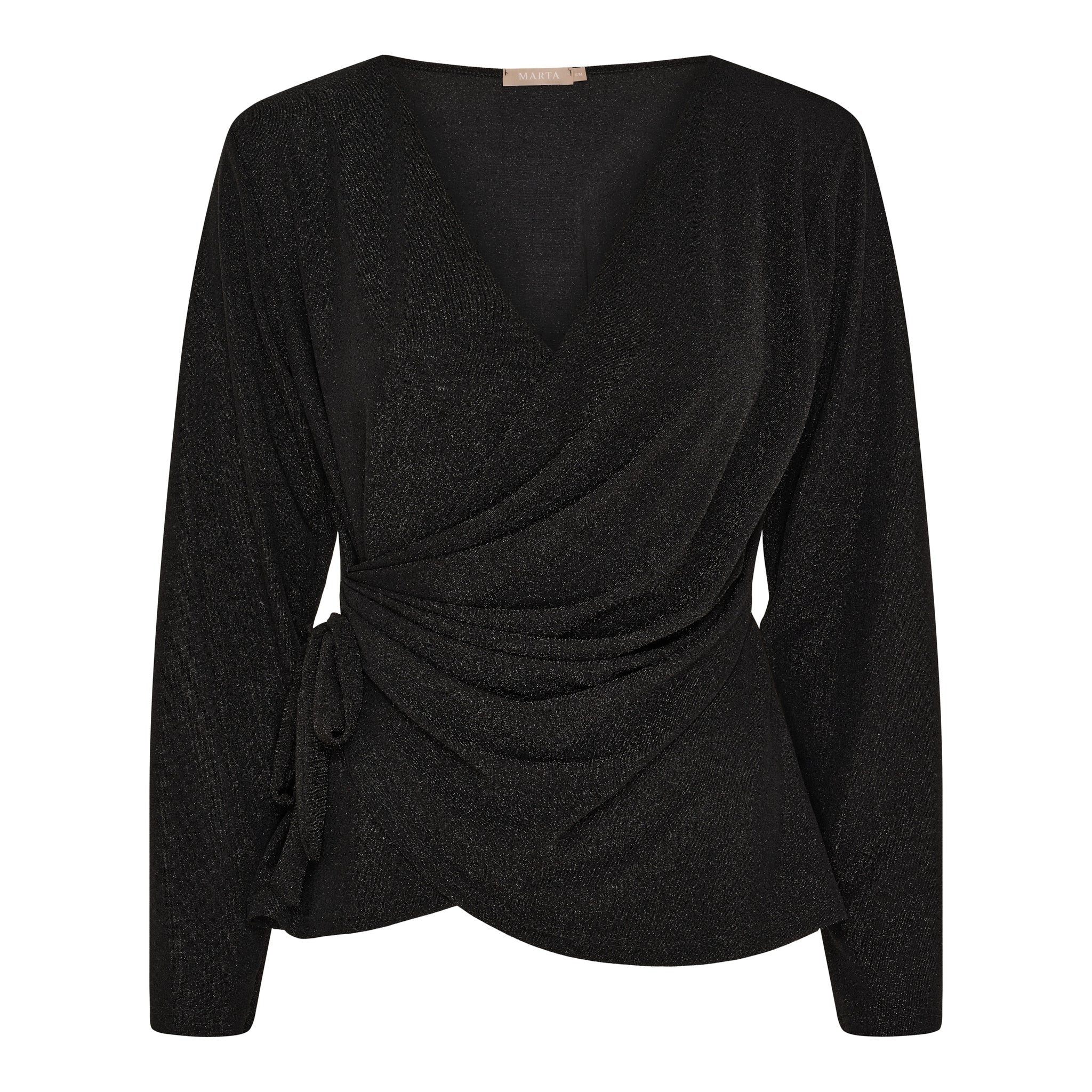 MARTA DU CHATEAU - BLUSE - ANDI 1612 - SORT