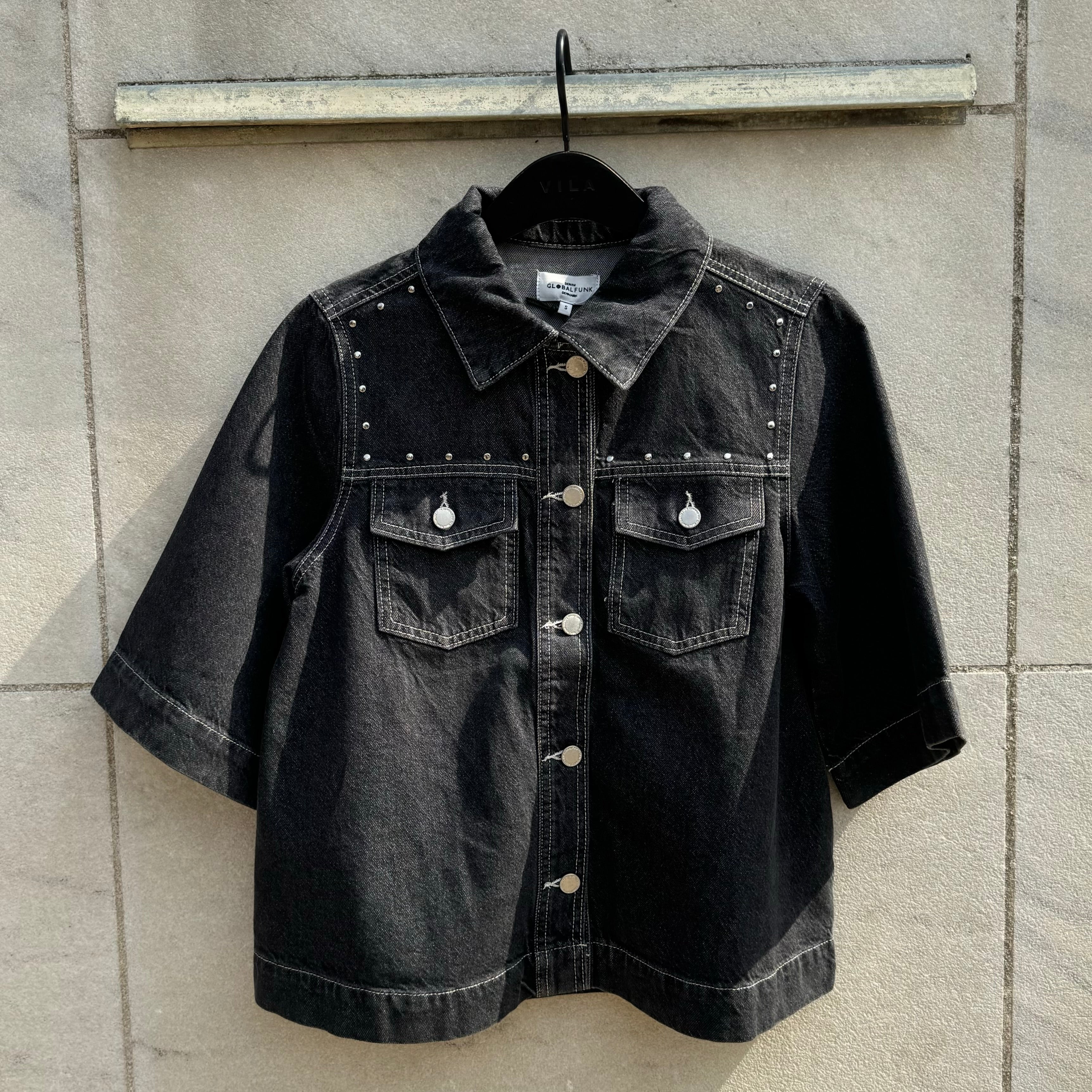 GLOBAL FUNK - SKJORTE - AULERA 60310053 - VINTAGE GREY