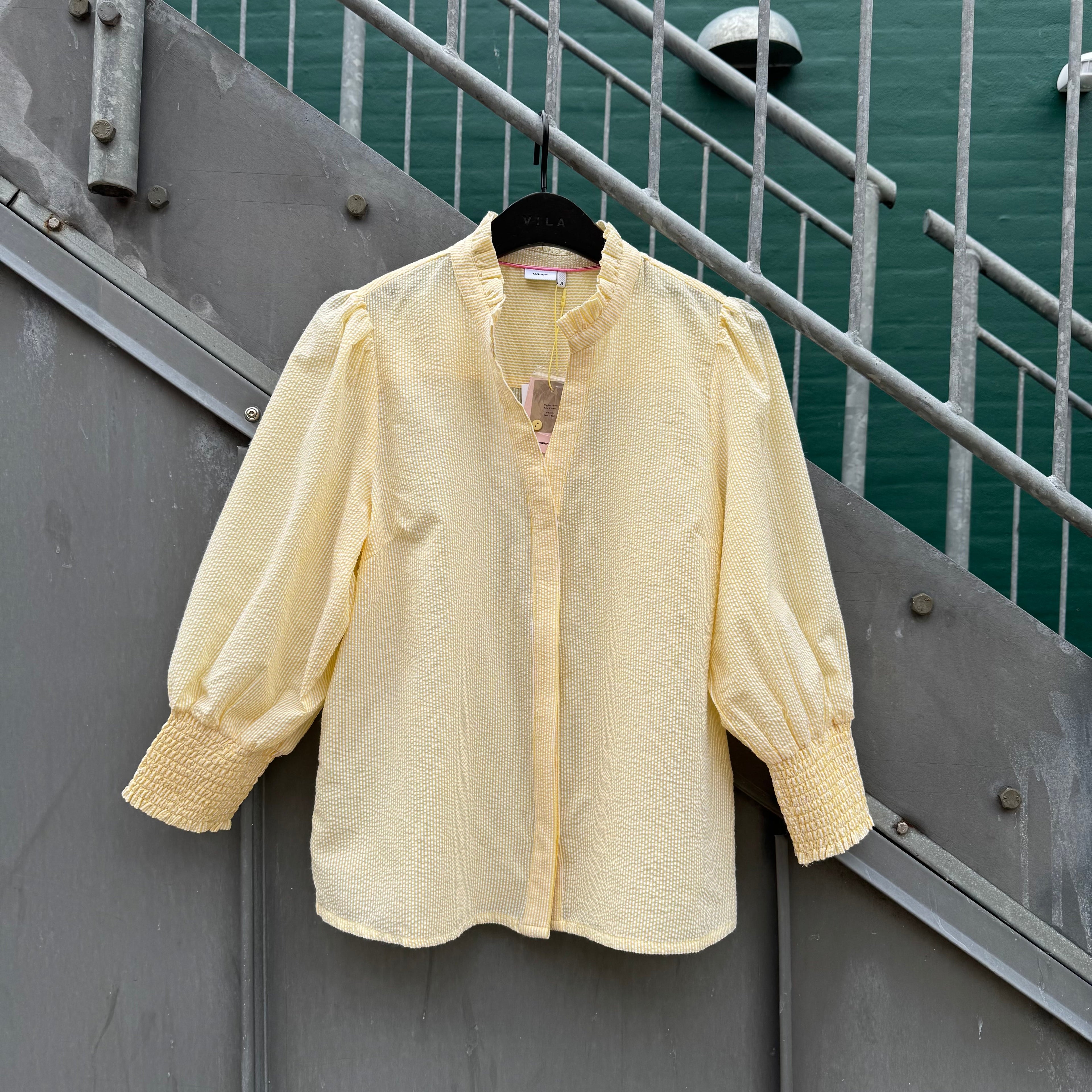 NÜMPH - SKJORTE - JANE 705407 - GOLDEN HAZE