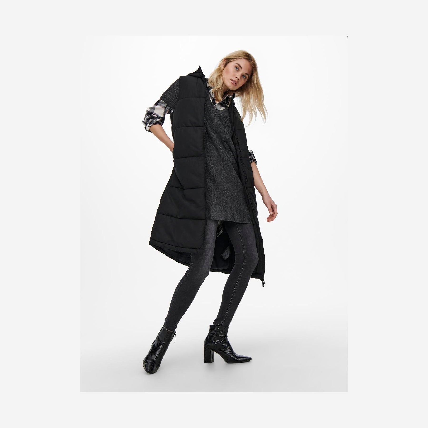 ONLY - VEST - ALINA 15241995 - BLACK