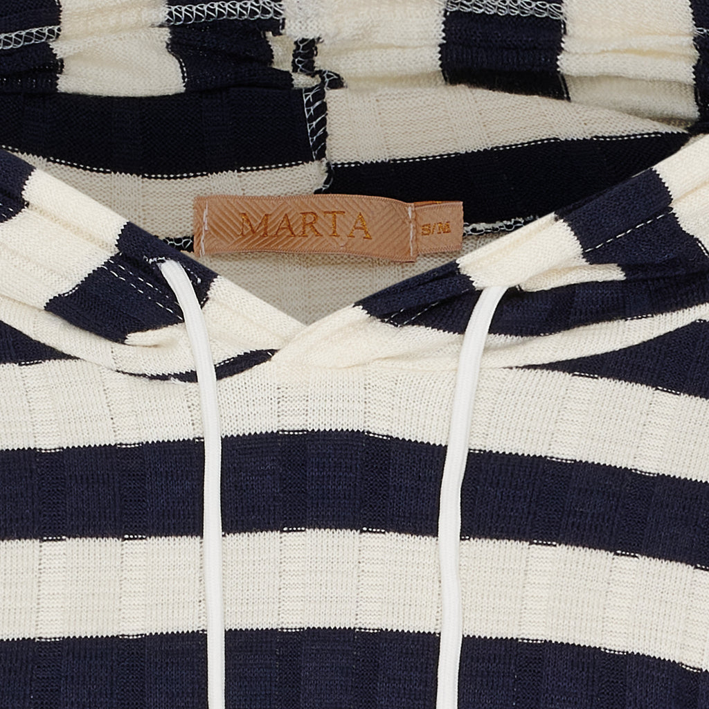 MARTA DU CHATEAU - BLUSE - YSALINE 21146 - NAVY