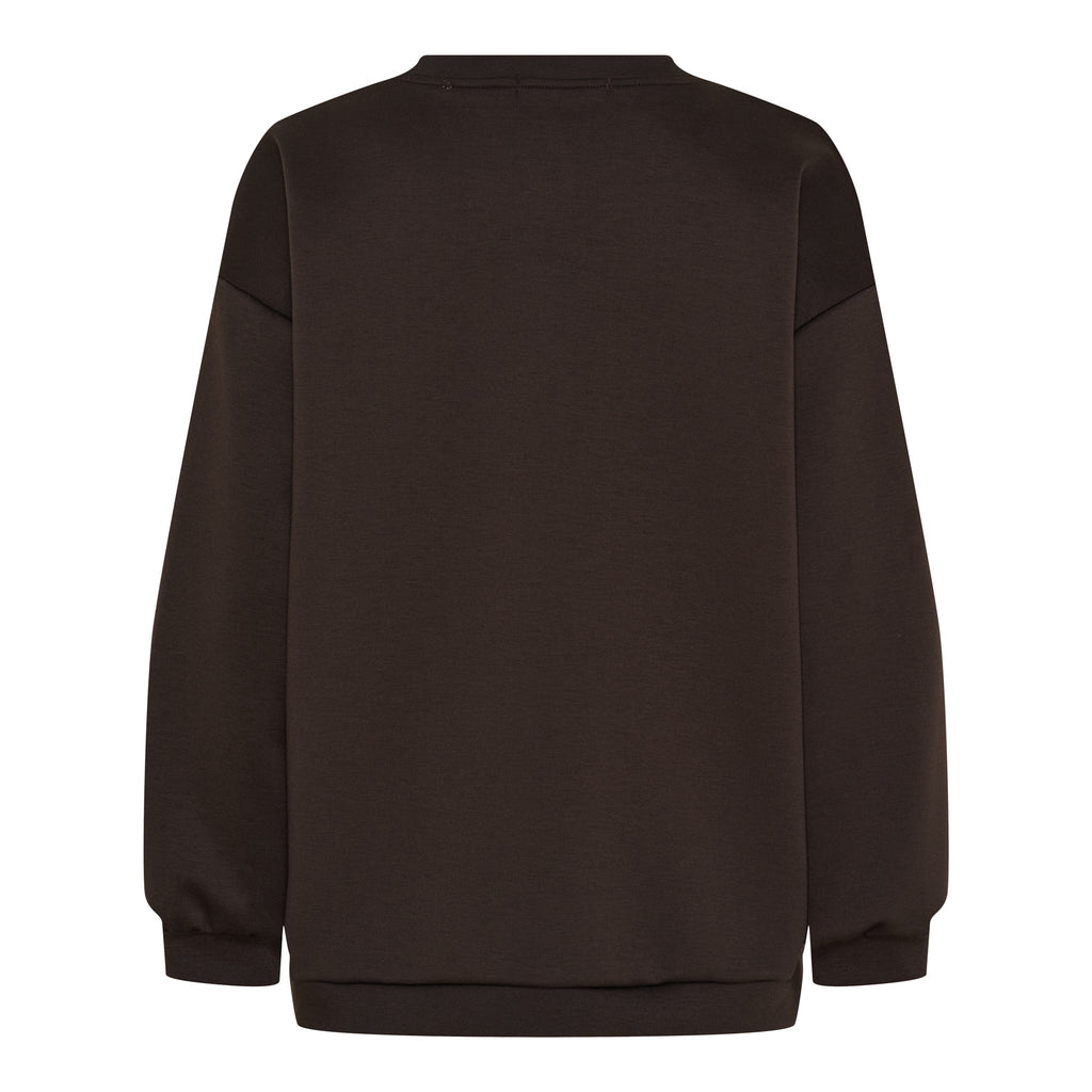 MARTA DU CHATEAU - SWEATSHIRT - HIBISCUS 22659 - MORO