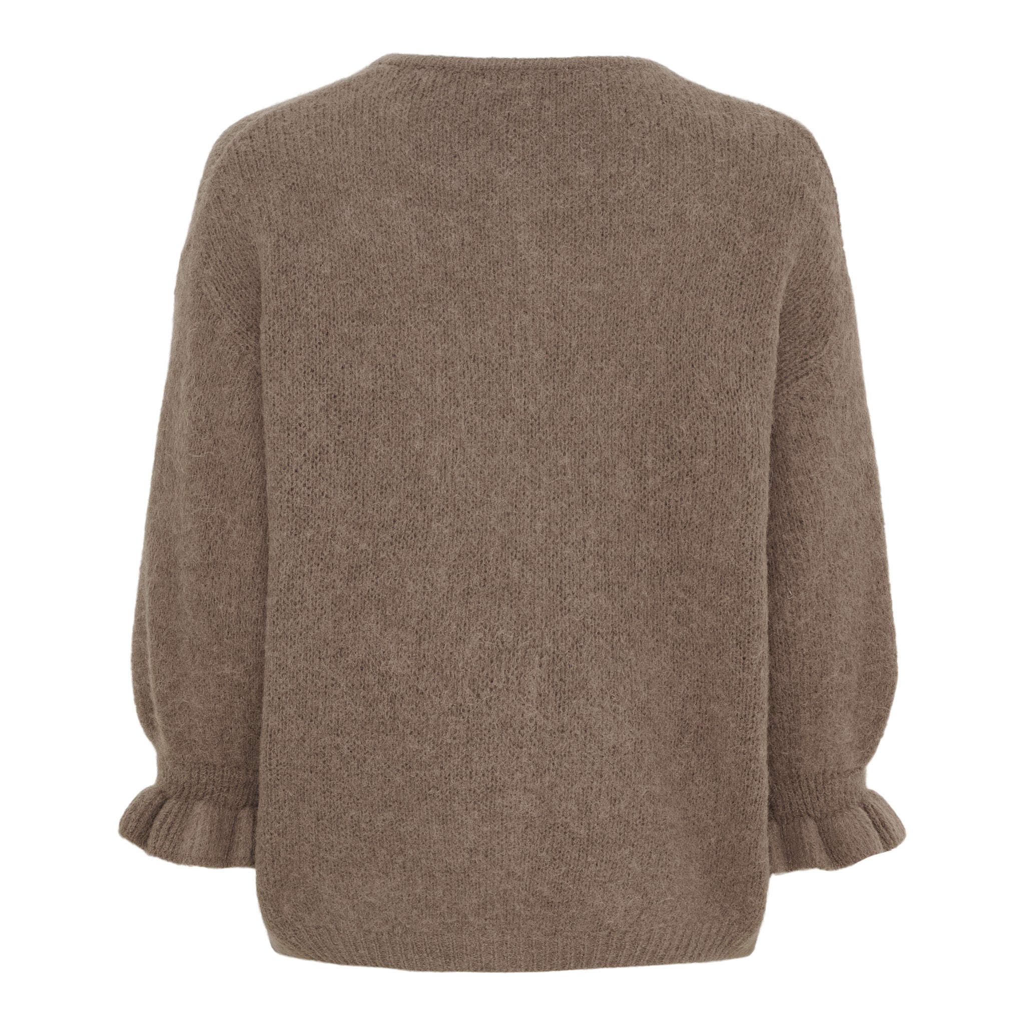 MARTA DU CHATEAU - CARDIGAN - JULIANA 2413 - FANGO