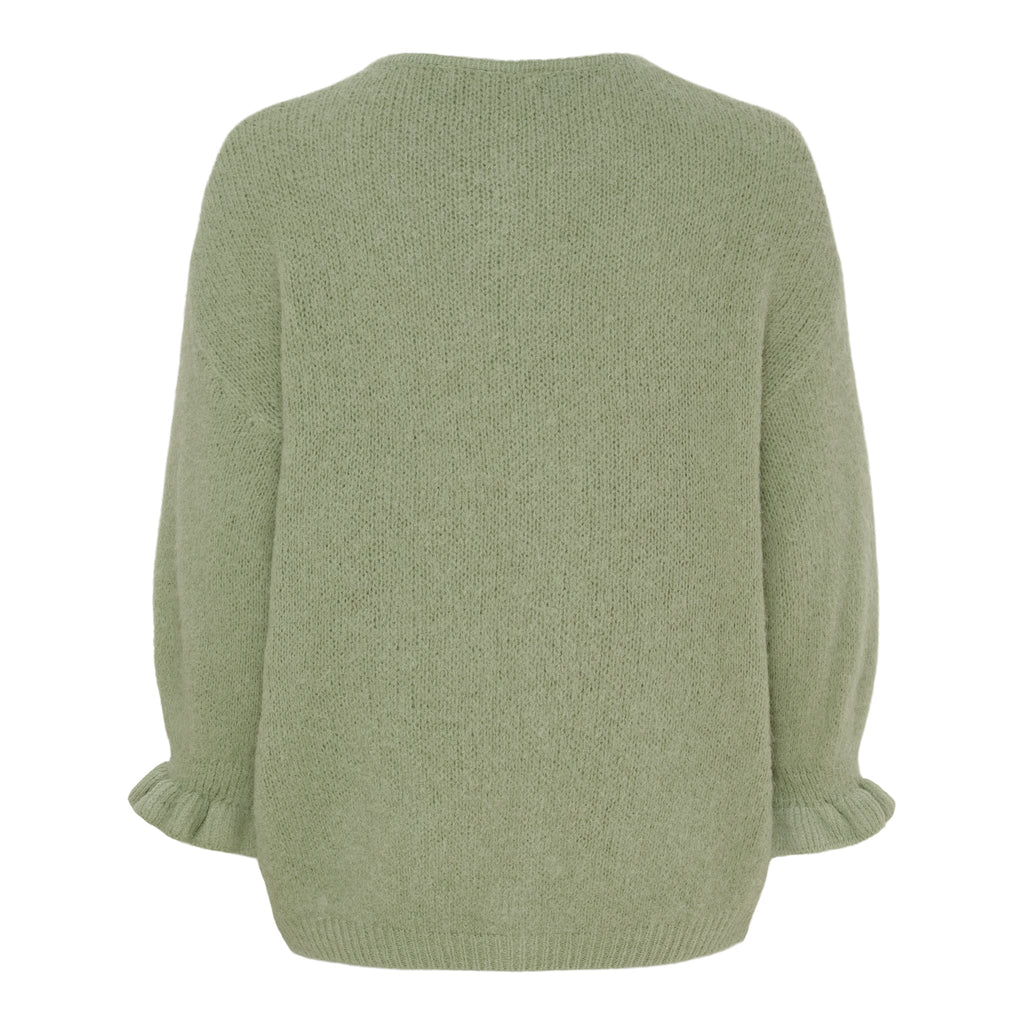 MARTA DU CHATEAU - CARDIGAN - JULIANA 2413 - SALVIA1178