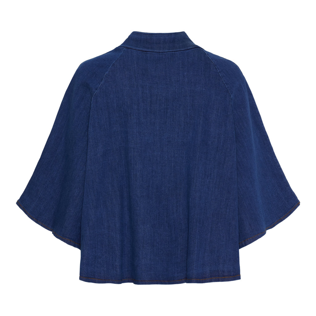 MARTA DU CHATEAU - JAKKE - ARWEN 248370J - MEDIUM BLUE DENIM