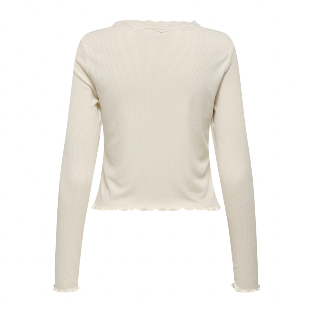 ONLY - CARDIGAN - ENEA LACE 15361331 - BIRCH