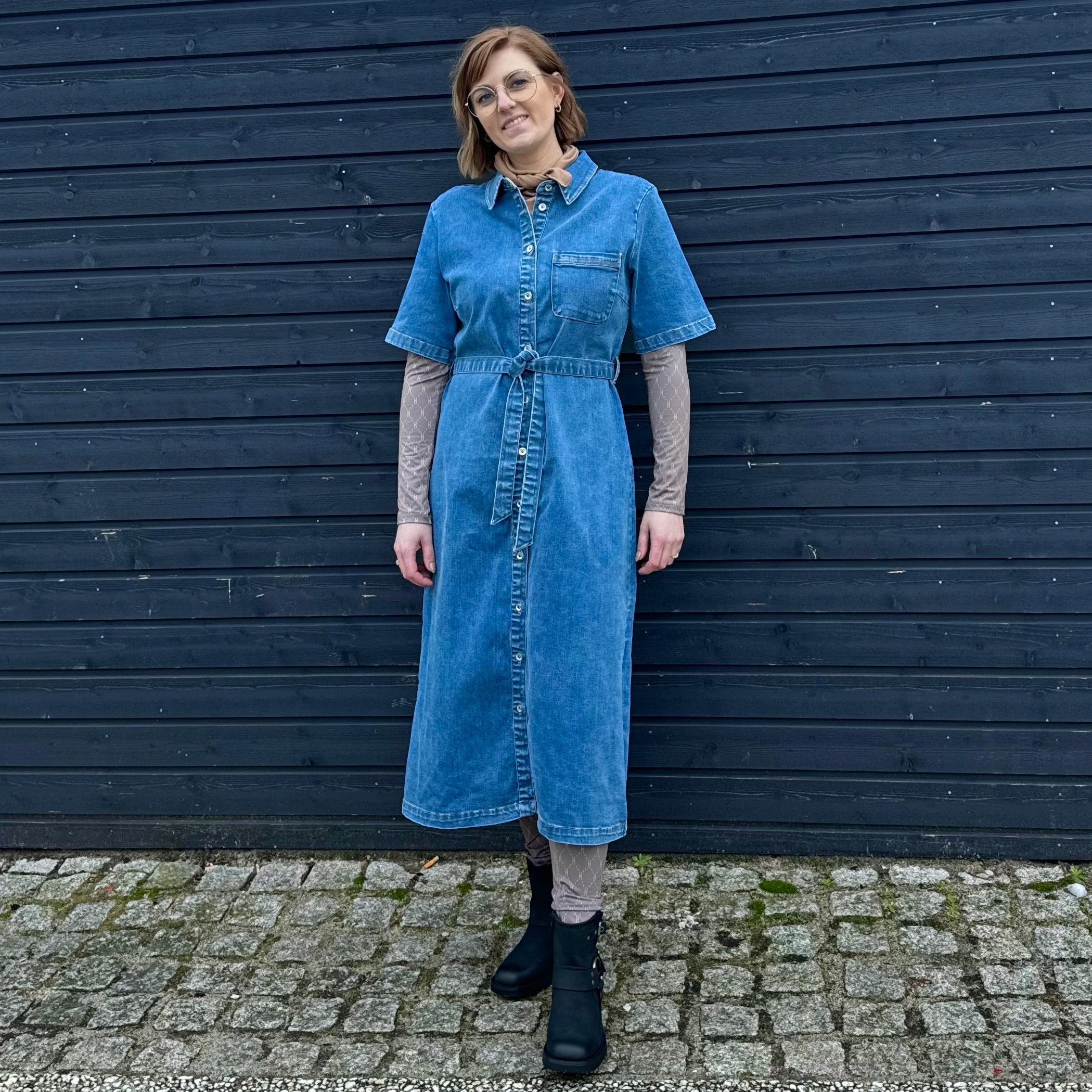 ONLY - KJOLE - LANA 15283308 - MEDIUM BLUE DENIM