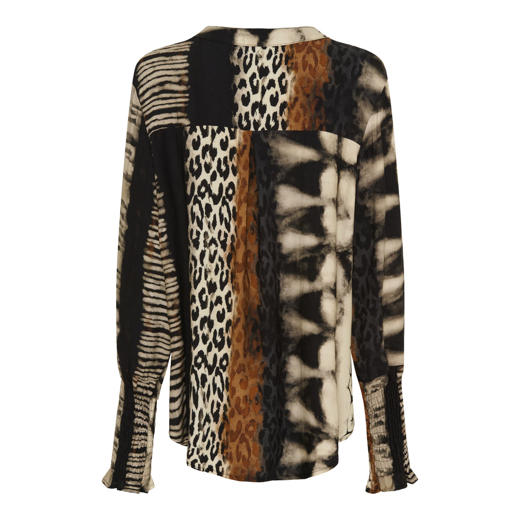 MARTA DU CHATEAU - SKJORTE - RAMONA 3180B - SORT Z2949
