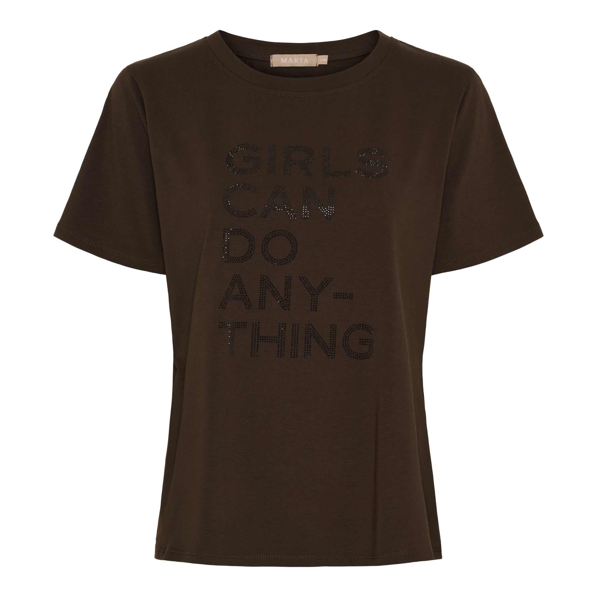 MARTA DU CHATEAU - T-SHIRT - SUNSHINE 38188M - MORO