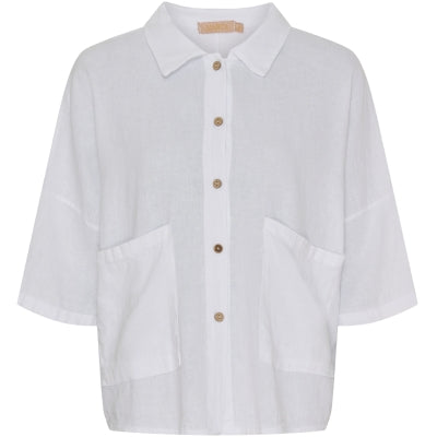 MARTA DU CHATEAU - SKJORTE - MINNA 86300 - WHITE