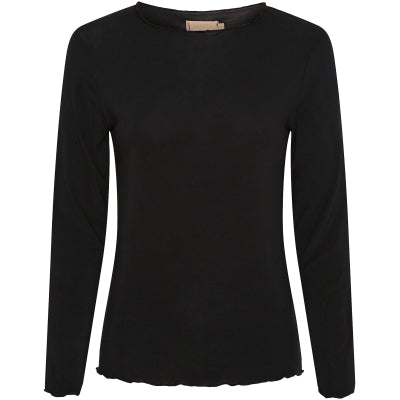 MARTA DU CHATEAU - BLUSE - LEONORA 5894 - SORT