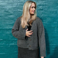 MBYM - CARDIGAN - RAHMA PACARI - CHARCOAL MELANGE