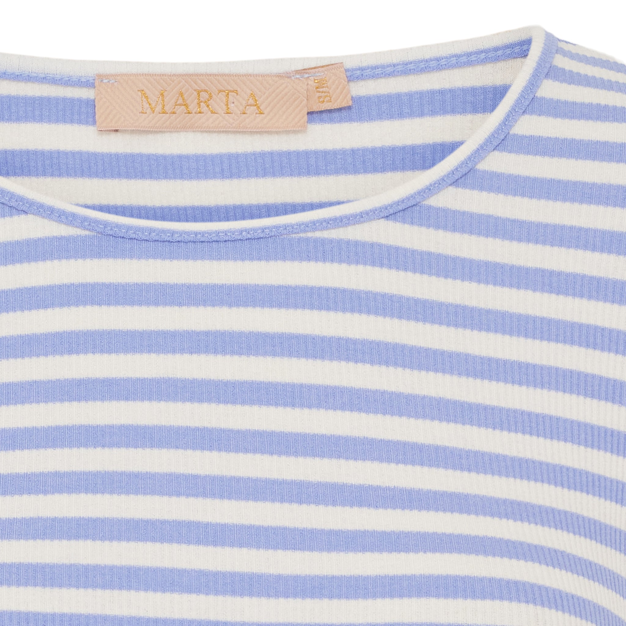 MARTA DU CHATEAU - BLUSE - JOSIANE 49066 - CELESTE/GREGGIO