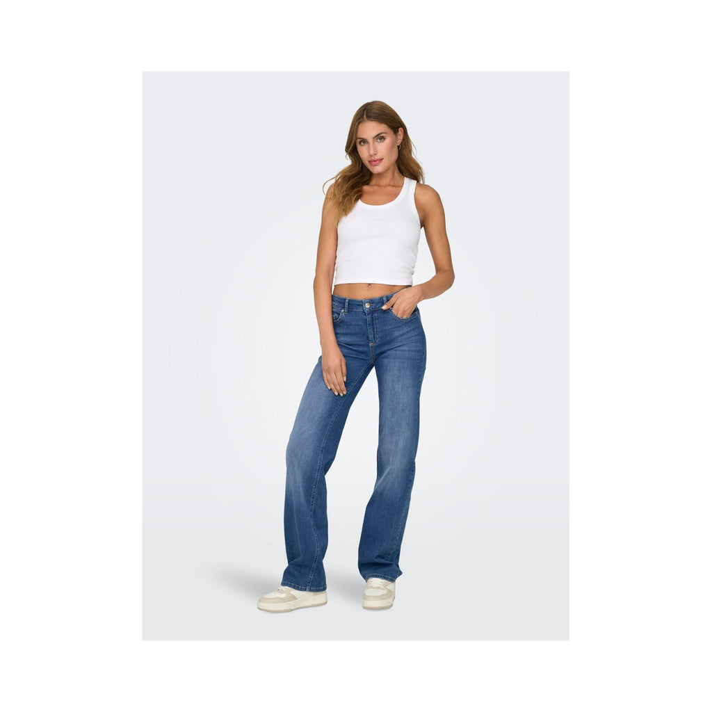ONLY - JEANS - BLUSH 15330787 - MEDIUM BLUE DENIM