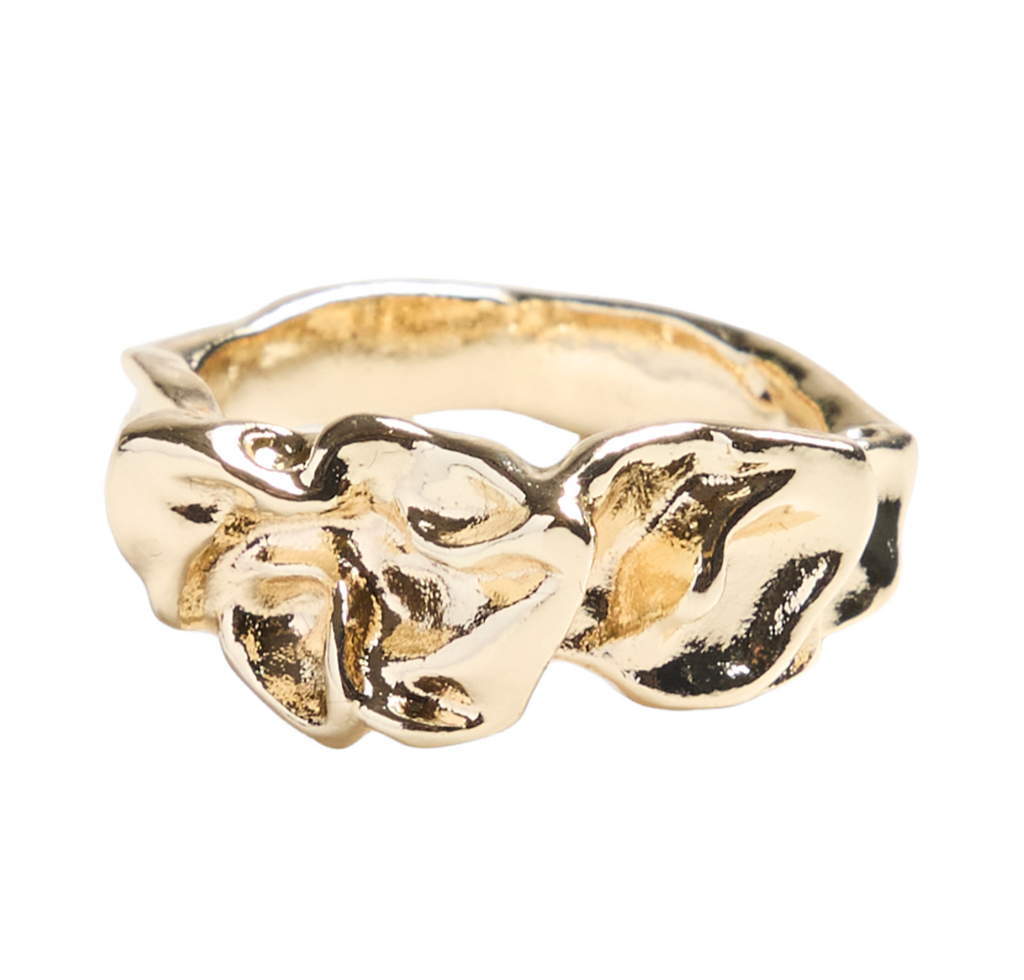 PIECES - RING - BETTY 17154116 - GULD