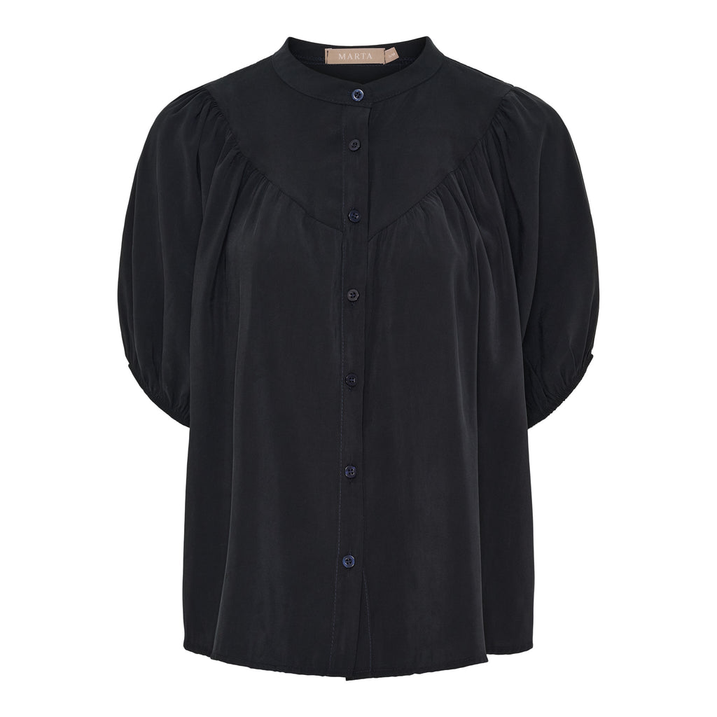 MARTA DU CHATEAU - BLUSE - MELODIE 58210 - NERO1
