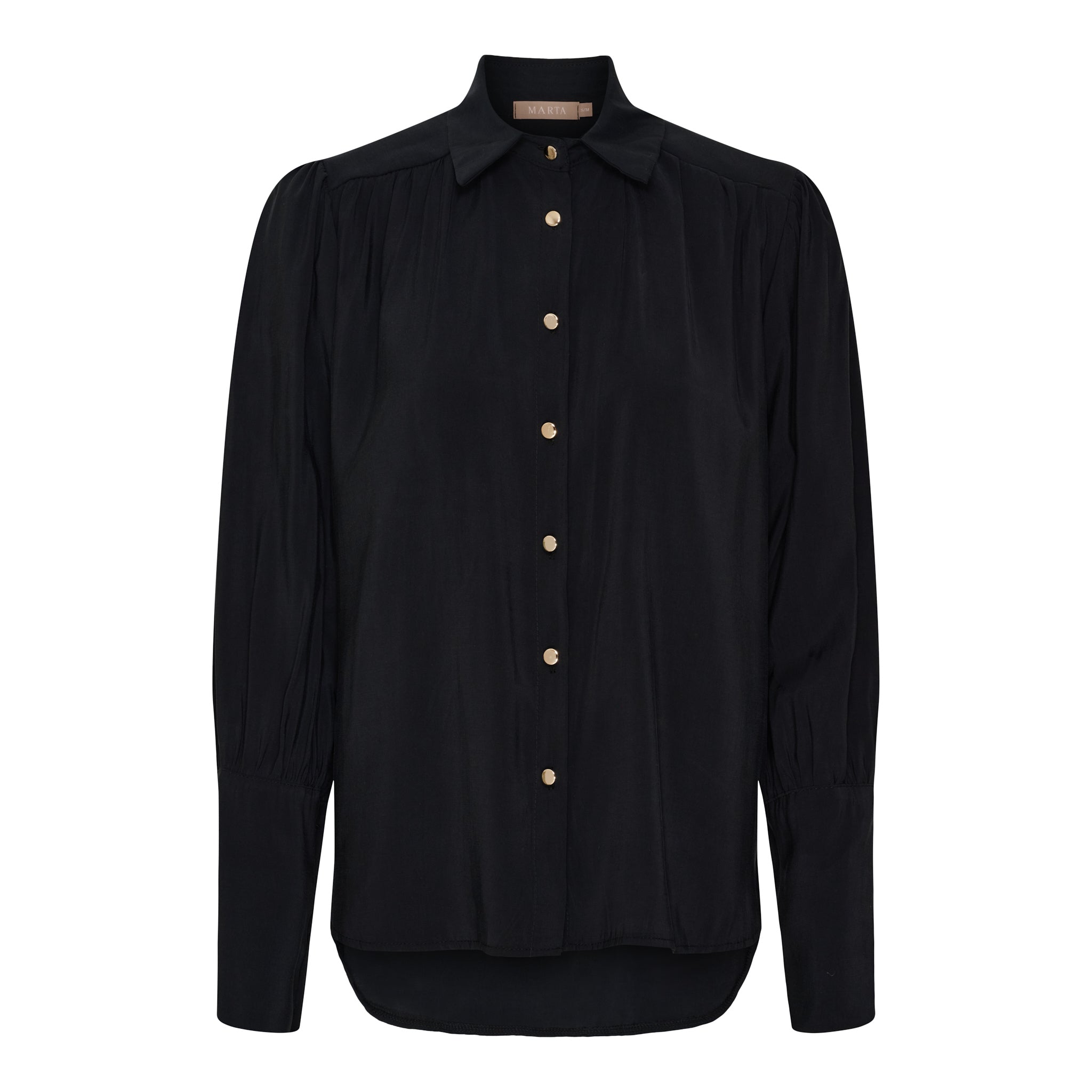 MARTA DU CHATEAU - SKJORTE - RHEA 58725 - BLACK