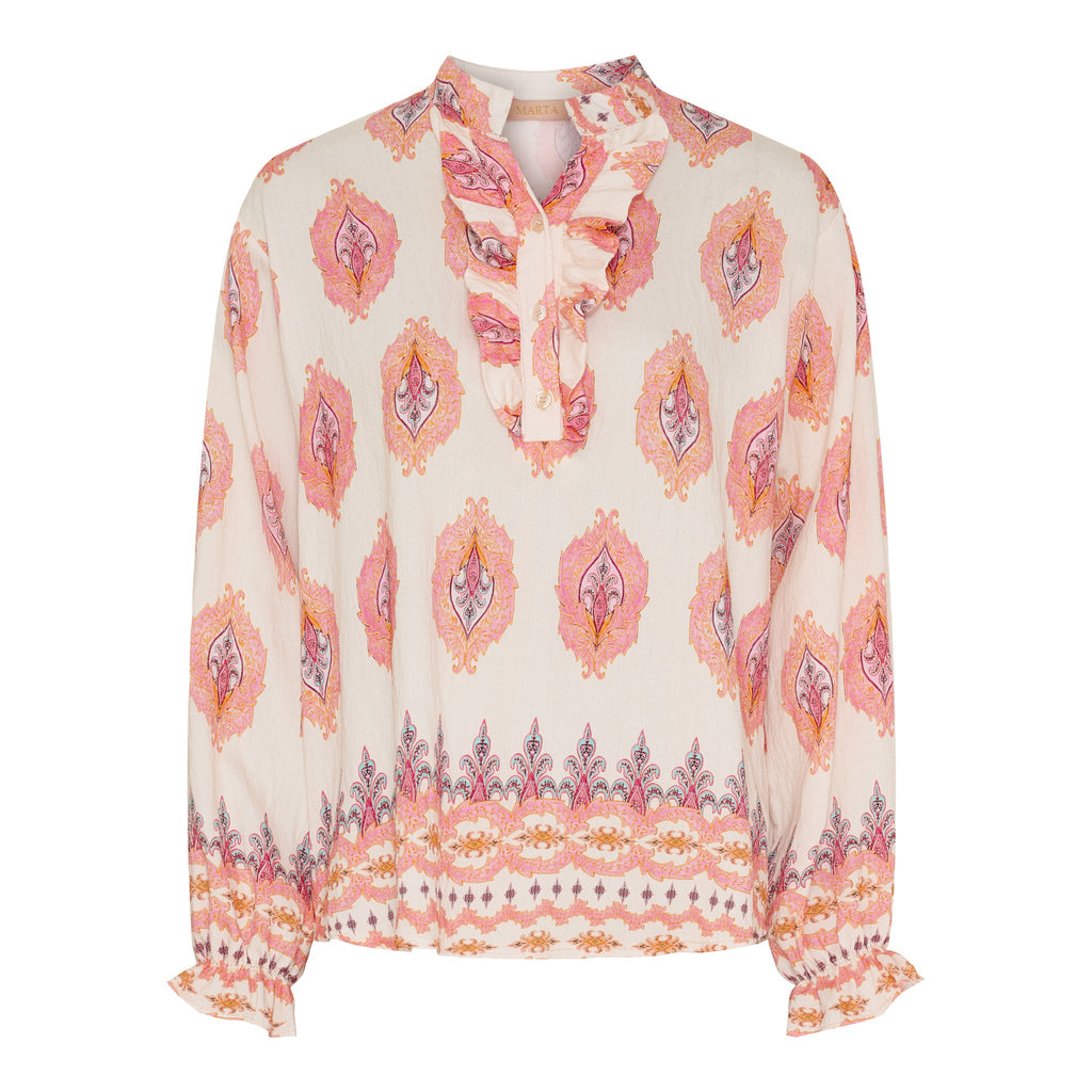 MARTA DU CHATEAU - BLUSE - JOCELINE 5891 - FUXIA